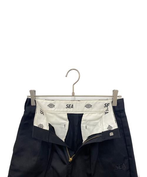 Dickies（ディッキーズ）Dickies (ディッキーズ) 2タックトラウザーパンツ ブラック サイズ:Sの古着・服飾アイテム
