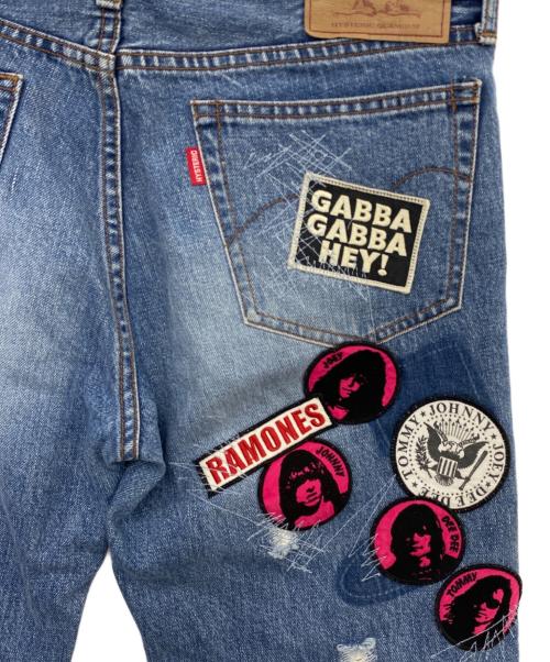 KINKY（キンキーヒステリックグラマー）KINKY (キンキーヒステリックグラマー) デニムパンツ インディゴ サイズ:FREEの古着・服飾アイテム