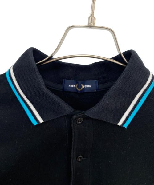 FRED PERRY（フレッドペリー）FRED PERRY (フレッドペリー) ポロシャツ ブラック サイズ:Lの古着・服飾アイテム