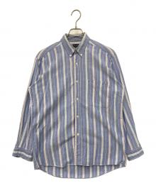 STONE ISLAND（ストーンアイランド）の古着「長袖シャツ」｜スカイブルー