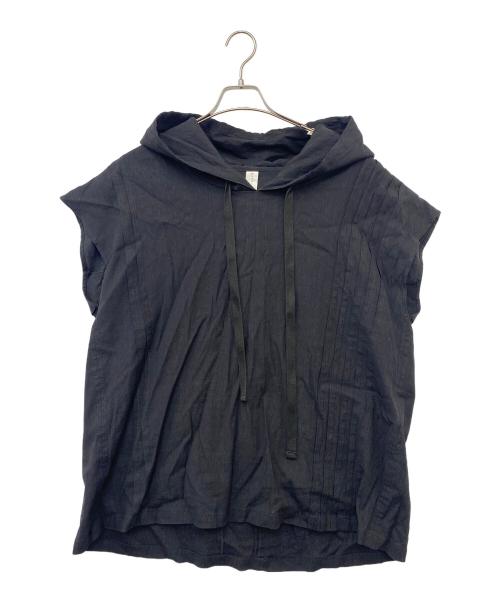 ARTEFACT（アーティファクト）ARTEFACT (アーティファクト) ノースリーブパーカー ブラック サイズ:2の古着・服飾アイテム