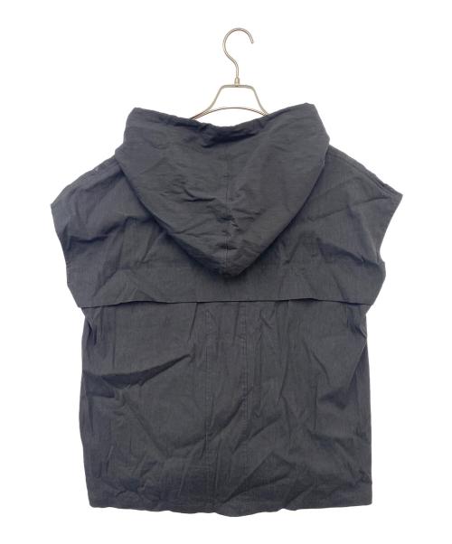 ARTEFACT（アーティファクト）ARTEFACT (アーティファクト) ノースリーブパーカー ブラック サイズ:2の古着・服飾アイテム