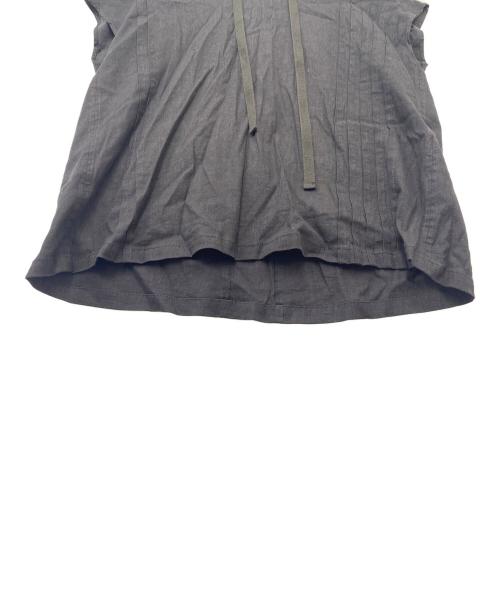 ARTEFACT（アーティファクト）ARTEFACT (アーティファクト) ノースリーブパーカー ブラック サイズ:2の古着・服飾アイテム