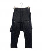ARTEFACTアーティファクト）の古着「サルエルパンツ」｜ブラック