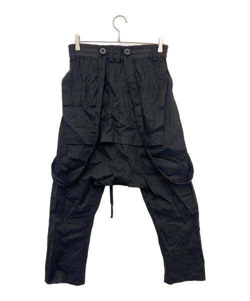 ARTEFACT（アーティファクト）ARTEFACT (アーティファクト) サルエルパンツ ブラック サイズ:1の古着・服飾アイテム