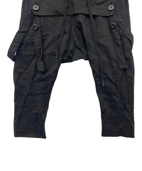 ARTEFACT（アーティファクト）ARTEFACT (アーティファクト) サルエルパンツ ブラック サイズ:1の古着・服飾アイテム