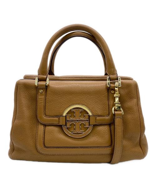 TORY BURCH（トリーバーチ）TORY BURCH (トリーバーチ) 2WAYショルダーバッグ ブラウンの古着・服飾アイテム