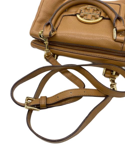 TORY BURCH（トリーバーチ）TORY BURCH (トリーバーチ) 2WAYショルダーバッグ ブラウンの古着・服飾アイテム