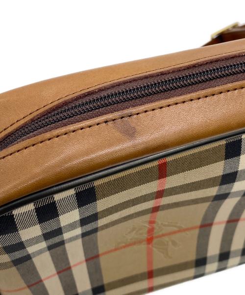 Burberry's（バーバリー）Burberry's (バーバリーズ) ショルダーバッグ ベージュ×ブラウンの古着・服飾アイテム