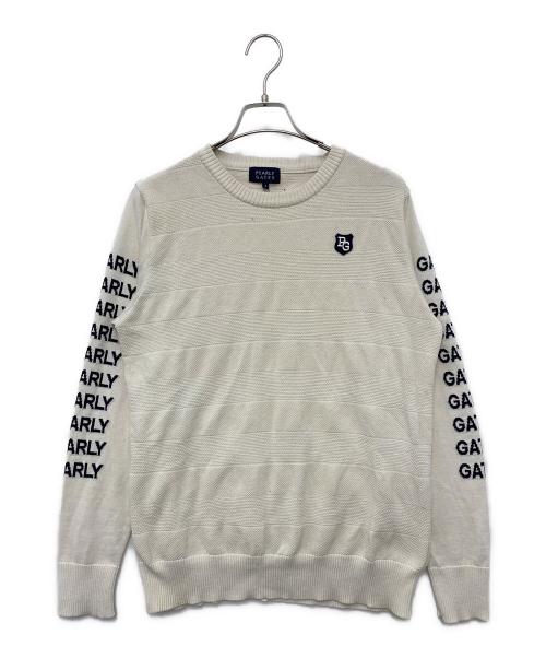 PEARLY GATES（パーリーゲイツ）PEARLY GATES (パーリーゲイツ) ゴルフウェア(トップス) ホワイト サイズ:4の古着・服飾アイテム