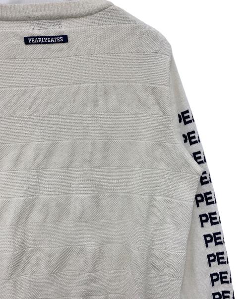 PEARLY GATES（パーリーゲイツ）PEARLY GATES (パーリーゲイツ) ゴルフウェア(トップス) ホワイト サイズ:4の古着・服飾アイテム