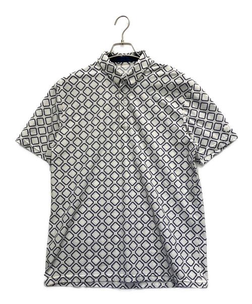 TaylorMade（テーラーメイド）Taylormade (テーラーメイド) ゴルフウェア(トップス) ホワイト×ネイビー サイズ:０の古着・服飾アイテム