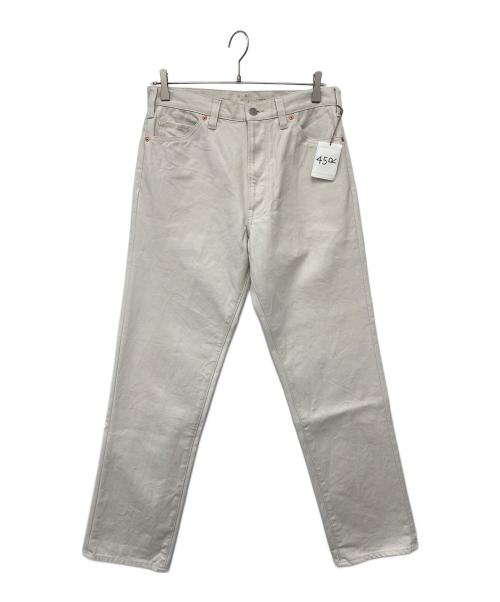 45rpm（45アールピーエム）45rpm (45アールピーエム) コットンデニムパンツ ホワイト サイズ:30 未使用品の古着・服飾アイテム