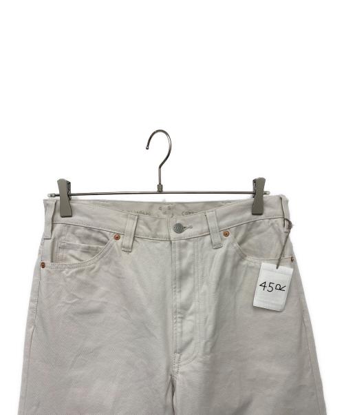 45rpm（45アールピーエム）45rpm (45アールピーエム) コットンデニムパンツ ホワイト サイズ:30 未使用品の古着・服飾アイテム