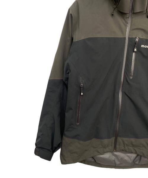 mont-bell（モンベル）mont-bell (モンベル) シャルモパーカー ダークグリーンブラック サイズ:Lの古着・服飾アイテム