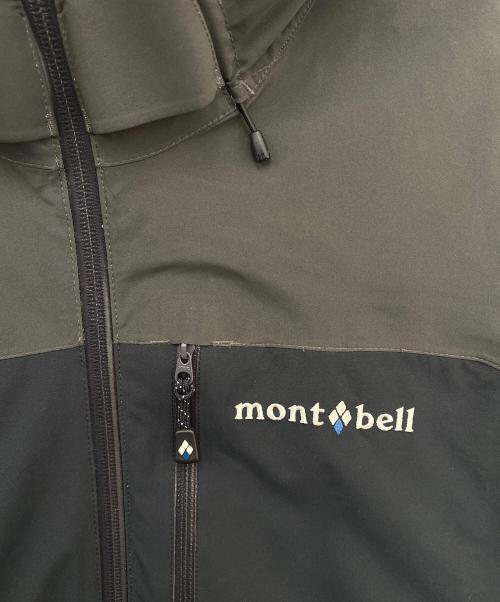 mont-bell（モンベル）mont-bell (モンベル) シャルモパーカー ダークグリーンブラック サイズ:Lの古着・服飾アイテム