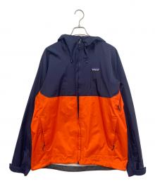 Patagonia（パタゴニア）の古着「トレントシェルジャケット」｜ネイビー×オレンジ