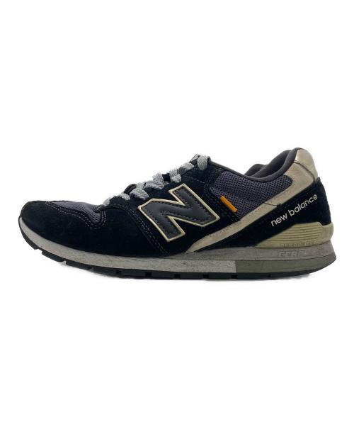 NEW BALANCE（ニューバランス）NEW BALANCE (ニューバランス) ローカットスニーカー ブラック×グレー サイズ:26cmの古着・服飾アイテム