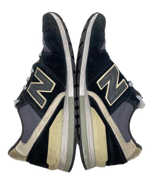 NEW BALANCE（ニューバランス）NEW BALANCE (ニューバランス) ローカットスニーカー ブラック×グレー サイズ:26cmの古着・服飾アイテム