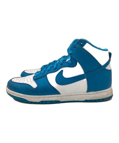 NIKE（ナイキ）NIKE (ナイキ) ハイカットスニーカー ブルー×ホワイト サイズ:26㎝の古着・服飾アイテム