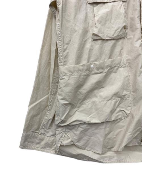 NANGA（ナンガ）NANGA (ナンガ) キャンプシャツ ベージュ サイズ:Lの古着・服飾アイテム