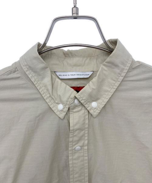 NANGA（ナンガ）NANGA (ナンガ) キャンプシャツ ベージュ サイズ:Lの古着・服飾アイテム