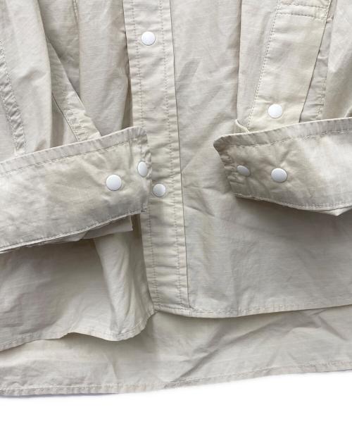 NANGA（ナンガ）NANGA (ナンガ) キャンプシャツ ベージュ サイズ:Lの古着・服飾アイテム