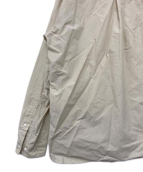 NANGA（ナンガ）NANGA (ナンガ) キャンプシャツ ベージュ サイズ:Lの古着・服飾アイテム