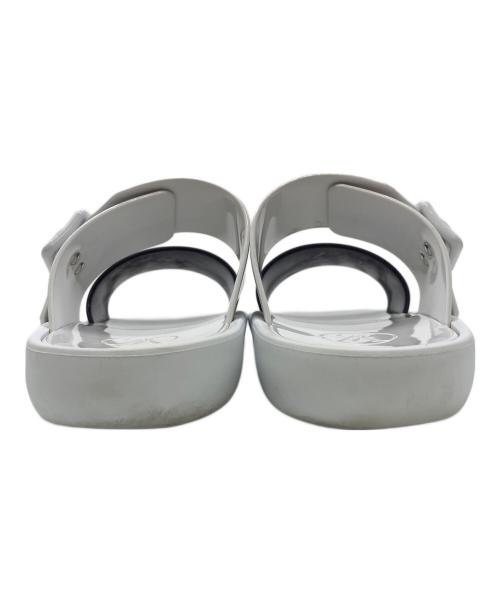 LOUIS VUITTON（ルイ ヴィトン）LOUIS VUITTON (ルイ ヴィトン) サンダル ホワイト×ブラウン サイズ:23.5cmの古着・服飾アイテム