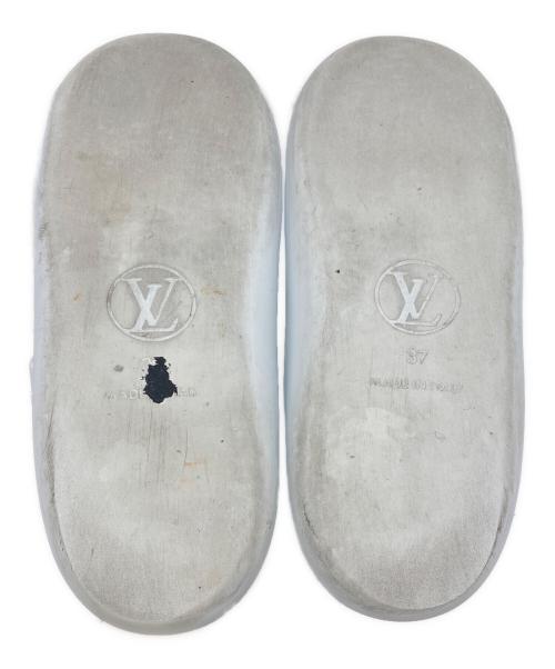 LOUIS VUITTON（ルイ ヴィトン）LOUIS VUITTON (ルイ ヴィトン) サンダル ホワイト×ブラウン サイズ:23.5cmの古着・服飾アイテム