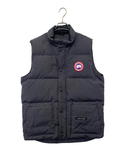 CANADA GOOSE（カナダグース）CANADA GOOSE (カナダグース) ダウンベスト ブラック サイズ:Ｌの古着・服飾アイテム