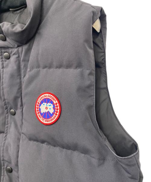 CANADA GOOSE（カナダグース）CANADA GOOSE (カナダグース) ダウンベスト ブラック サイズ:Ｌの古着・服飾アイテム