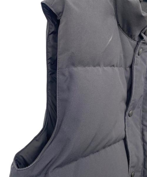 CANADA GOOSE（カナダグース）CANADA GOOSE (カナダグース) ダウンベスト ブラック サイズ:Ｌの古着・服飾アイテム
