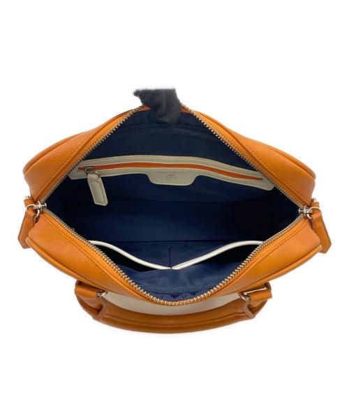 CASTELBAJAC（カステルバジャック）CASTELBAJAC (カステルバジャック) ハンドバッグ オレンジの古着・服飾アイテム