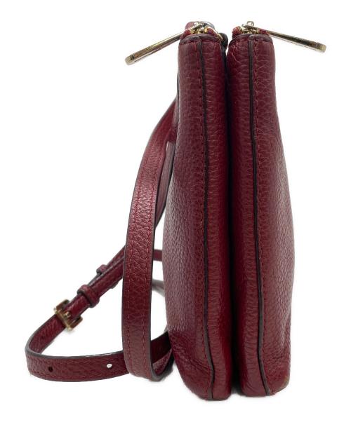 MICHAEL KORS（マイケル・コース）MICHAEL KORS (マイケルコース) ショルダーバッグ レッドの古着・服飾アイテム
