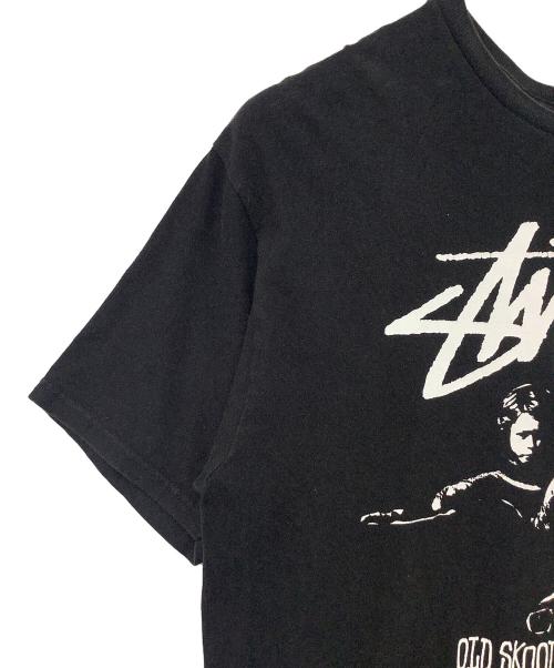stussy（ステューシー）stussy (ステューシー) 半袖カットソー ブラック サイズ:Ｌの古着・服飾アイテム