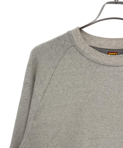 HUMAN MADE（ヒューマンメイド）HUMAN MADE (ヒューマンメイド) 長袖カットソー ホワイト サイズ:Lの古着・服飾アイテム