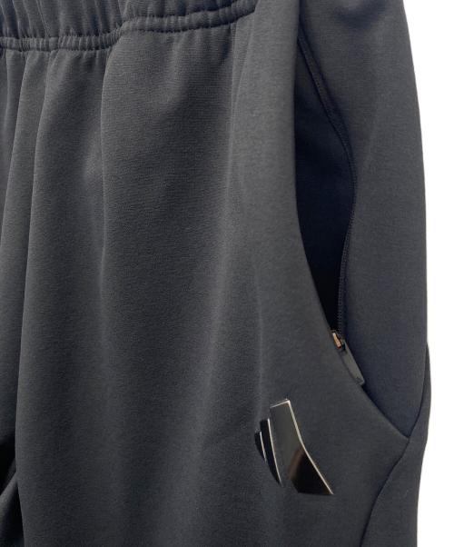 adidas（アディダス）adidas (アディダス) ダブルニットトラックパンツ ブラック サイズ:Ｌの古着・服飾アイテム