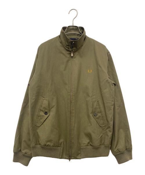 FRED PERRY（フレッドペリー）FRED PERRY (フレッドペリー) ハリントンジャケット カーキ サイズ:Ｍの古着・服飾アイテム