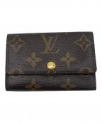 LOUIS VUITTONルイ ヴィトン）の古着「6連キーケース」｜ブラウン