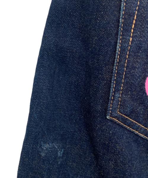 A BATHING APE（アベイシングエイプ）A BATHING APE (ア ベイシング エイプ) デニムハーフパンツ インディゴ サイズ:Lの古着・服飾アイテム