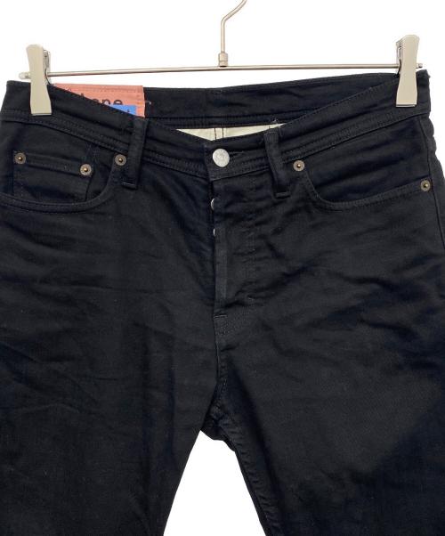 ACNE STUDIOS Bla konst（アクネステュディオスブロコンスト）ACNE STUDIOS Bla konst (アクネステュディオスブロコンスト) ブラックデニムパンツ ブラック サイズ:表記無しの古着・服飾アイテム