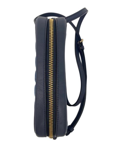 COACH（コーチ）COACH (コーチ) キルティングショルダーバッグ ブルーの古着・服飾アイテム