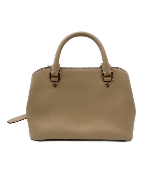 MICHAEL KORS（マイケル・コース）MICHAEL KORS (マイケルコース) 2WAYバッグ ベージュの古着・服飾アイテム