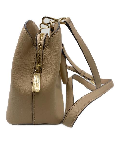 MICHAEL KORS（マイケル・コース）MICHAEL KORS (マイケルコース) 2WAYバッグ ベージュの古着・服飾アイテム