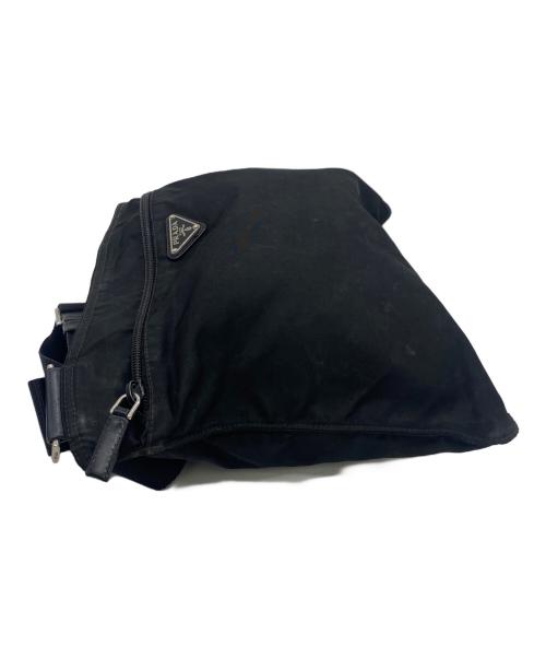 PRADA（プラダ）PRADA (プラダ) ナイロンショルダーバッグ ブラック サイズ:160の古着・服飾アイテム