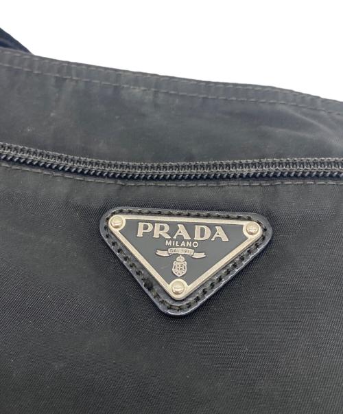 PRADA（プラダ）PRADA (プラダ) ナイロンショルダーバッグ ブラック サイズ:160の古着・服飾アイテム