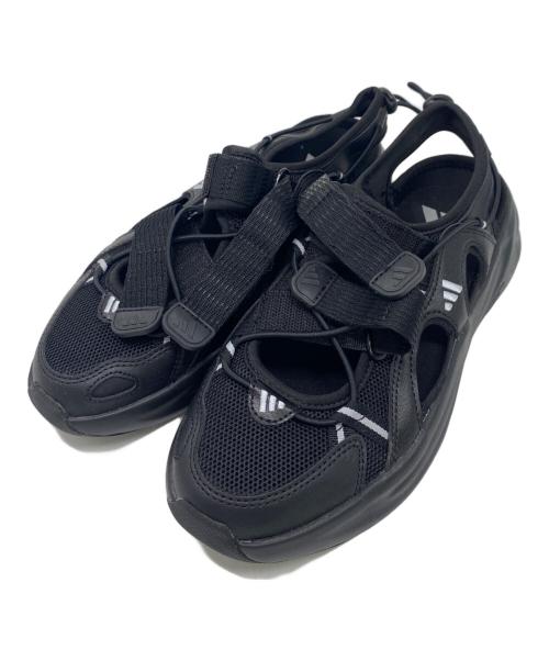 adidas（アディダス）adidas (アディダス) スポーツサンダル ブラック サイズ:24.5cmの古着・服飾アイテム