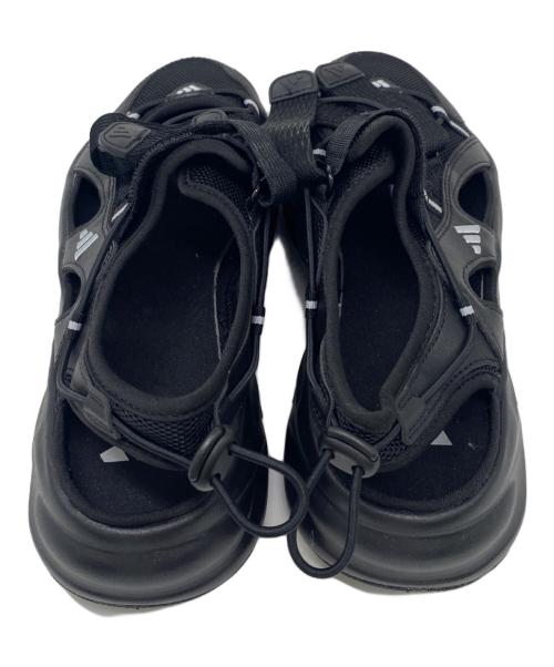 adidas（アディダス）adidas (アディダス) スポーツサンダル ブラック サイズ:24.5cmの古着・服飾アイテム