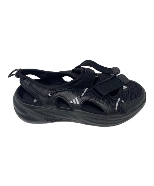adidas（アディダス）adidas (アディダス) スポーツサンダル ブラック サイズ:24.5cmの古着・服飾アイテム